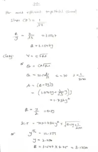 trapezoidal section