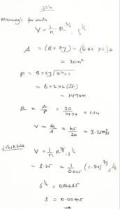 Trapezoidal channel