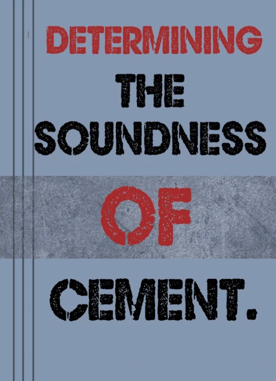 Test for Soundness Of Cement