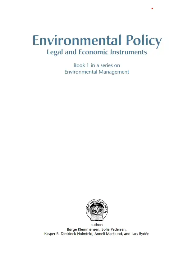 Environmental Policy