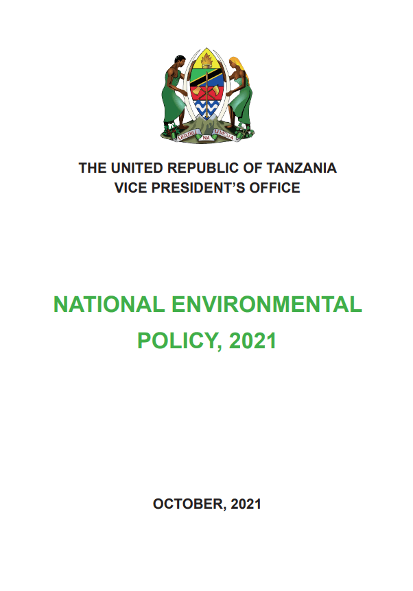 Tanzania National Environmental Policy