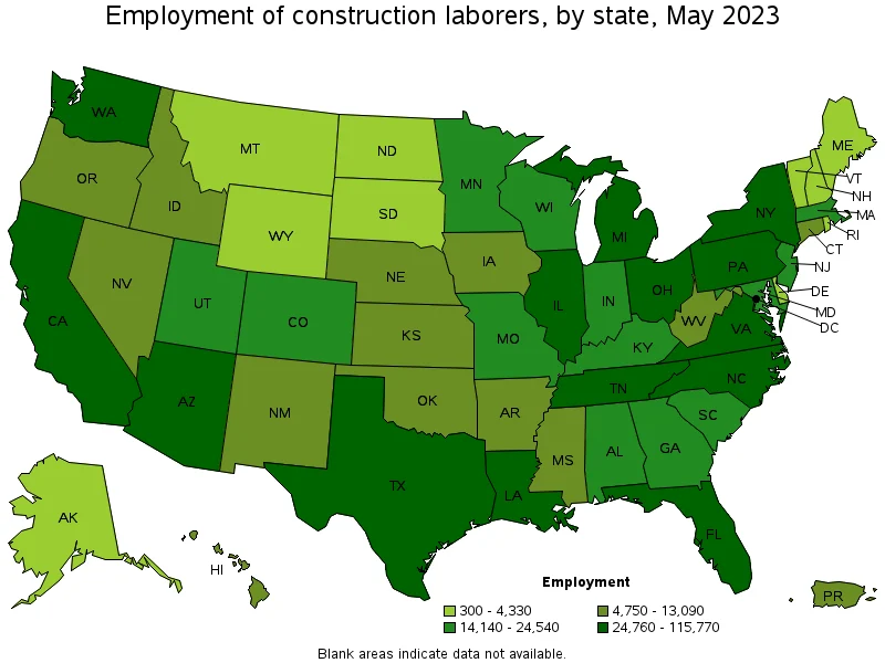 Civil Engineers salaries 2025: California vs. Texas vs. New York